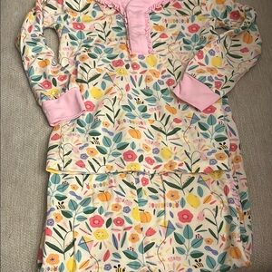 Magnetic Me Ashleigh 12/18 Mnths Floral Pajama Set with Pink Accents